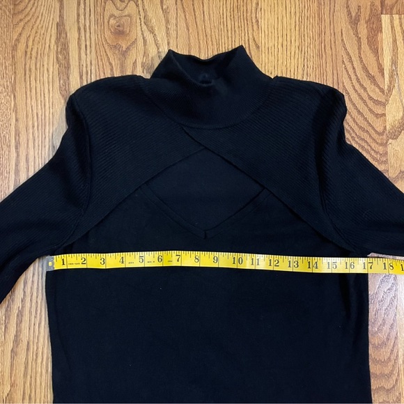 Tribal ~ Keyhole Front Mock Neck Sweater - Picture 8 of 11